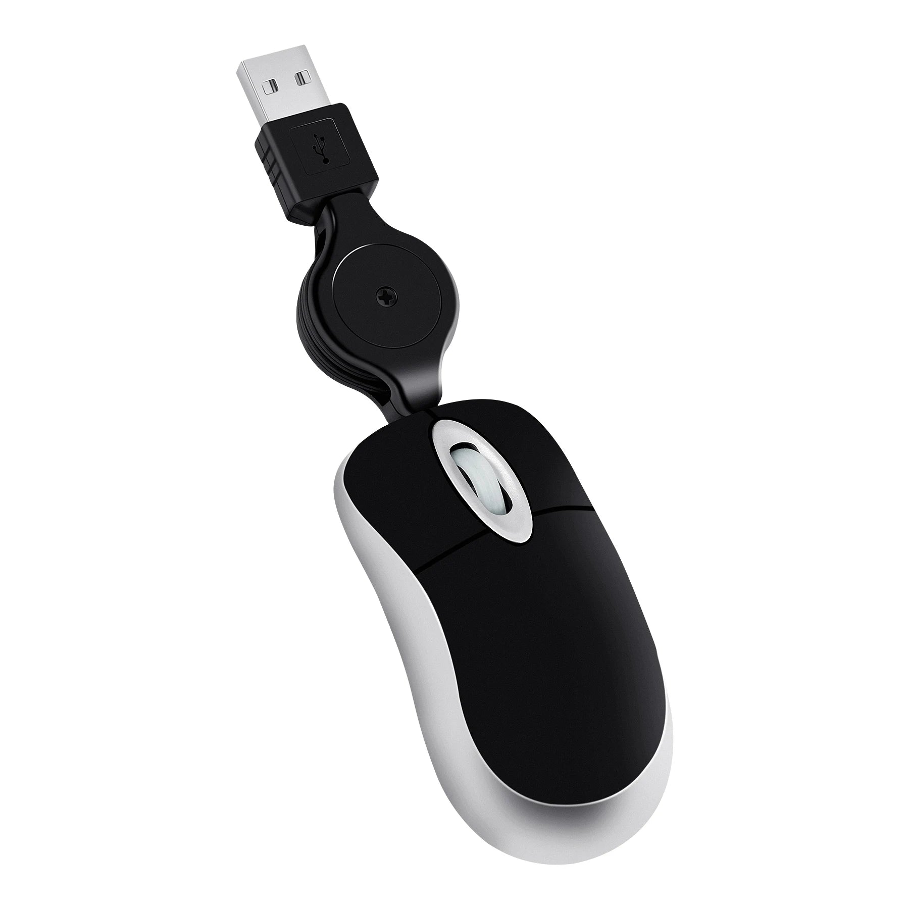 Retractable Mini Wired Mouse Ultra-lightweight Design USB Gaming Mice Computer peripheral accessories For PC Laptop