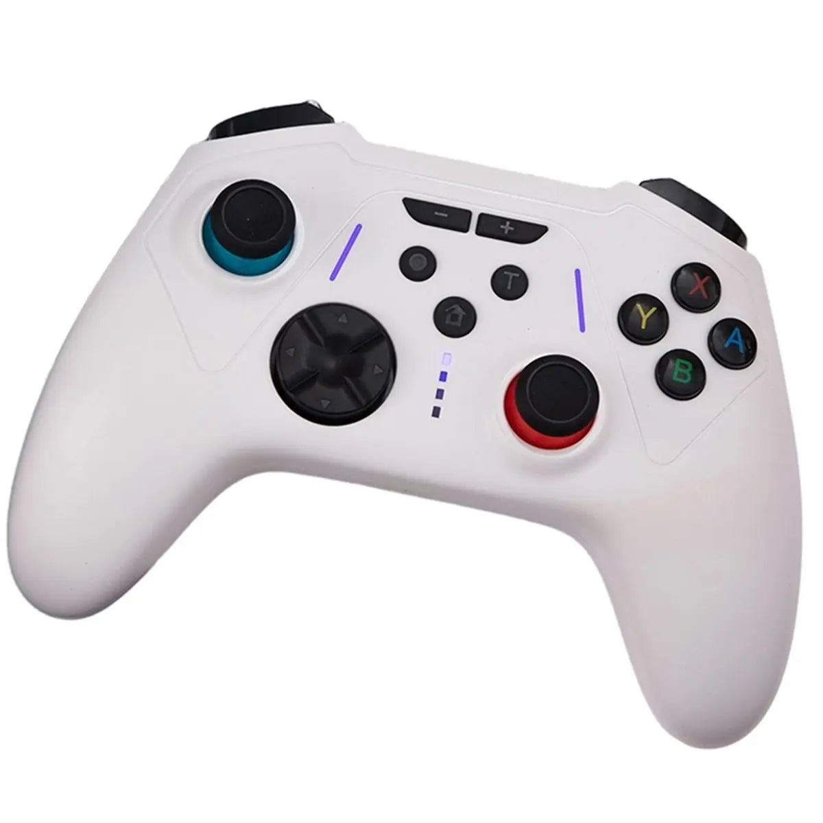 Wireless Gamepad for Switch 2 NS/PC/Android/IOS,Hall Effect Trigger Gaming Controller with Six Motion Sensing White